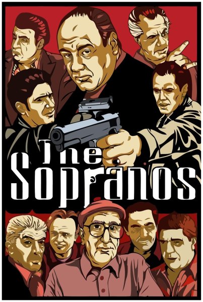 Сопрано сериал обложка