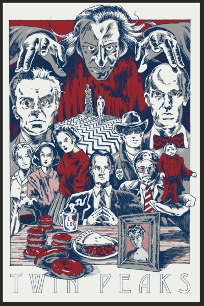 Альтернативный Постер Твин пикс