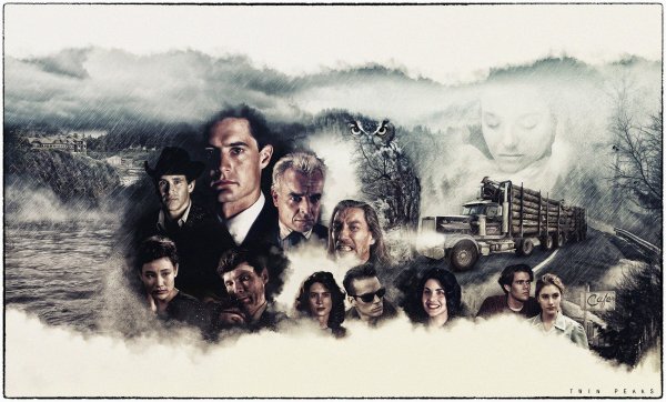 Твин пикс 2017 Постер