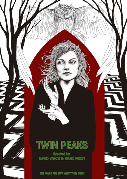 Твин пикс Купер плакат