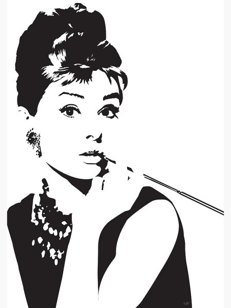 Одри Хэпберн завтрак у Тиффани Постер