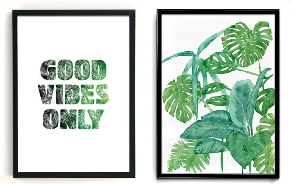 Постеры природа для интерьера