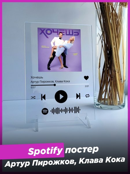 Статуэтка стеклянная Клава Кока