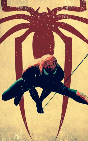 Человек паук плакат