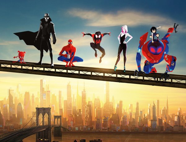 Человек паук плакат