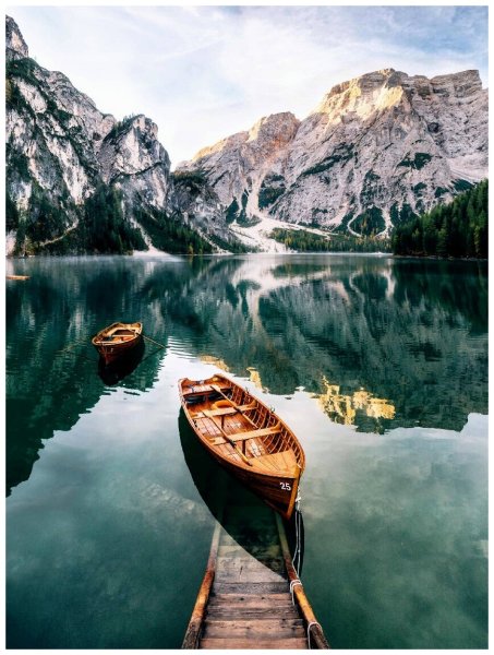 Картина озеро Брайес