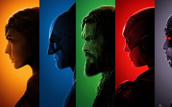 Лига справедливости 2017 Постер