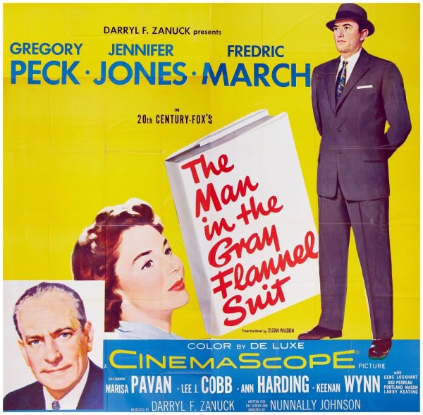Грегори Пек man in the Gray Flannel Suit