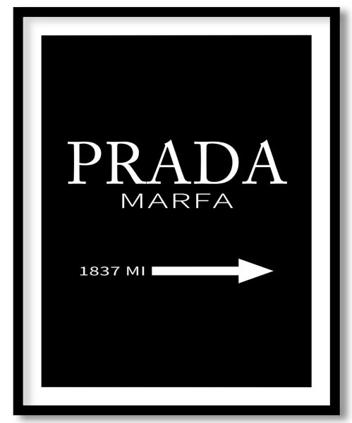 Постер Прада