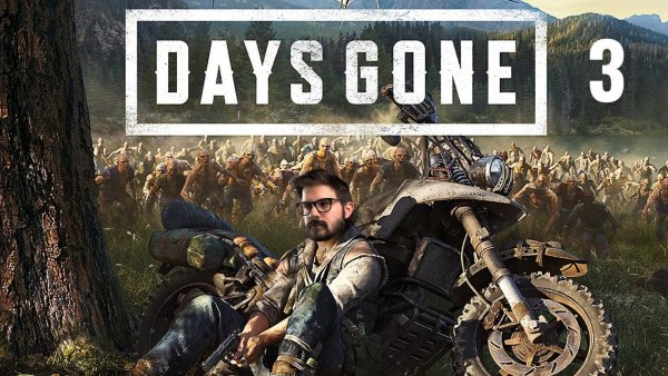 Игра Days gone Постер