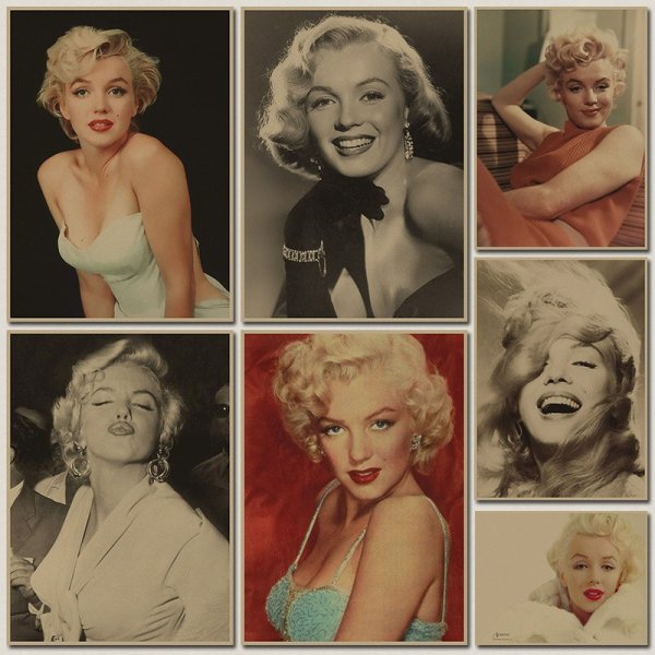 Энди Уорхол картины Мерлин Монро