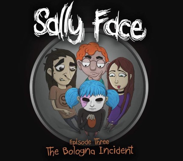 Салли фейс плакат