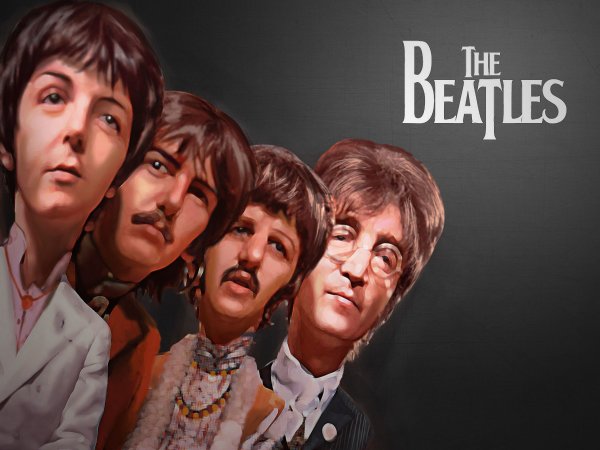 Группа Битлз Постер
