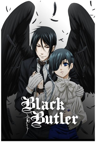 Тёмный дворецкий аниме Постер