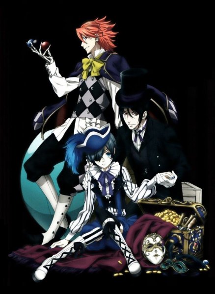 Kuroshitsuji: book of Circus макияж