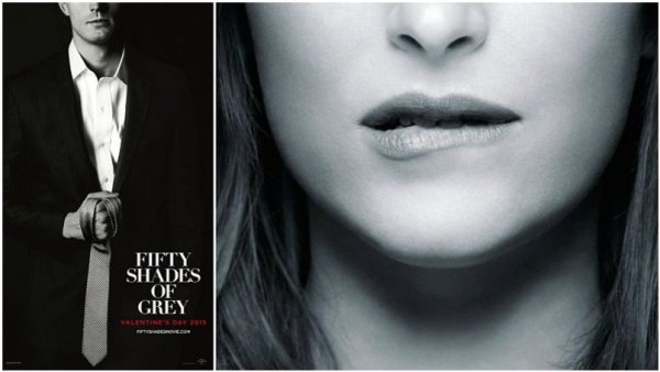 50 Оттенков серого афиша фильма