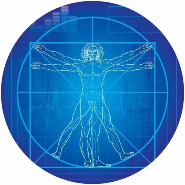Витрувианский человек Техно