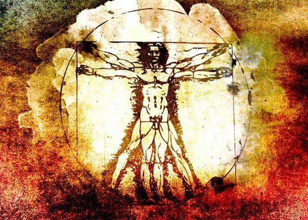 Витрувий Леонардо да Винчи