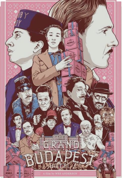 Отель Гранд Будапешт Постер