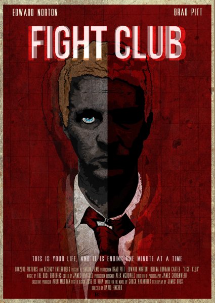 Fight Club Постерс