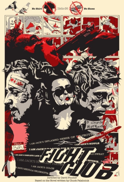 Бойцовский клуб обложка фильма