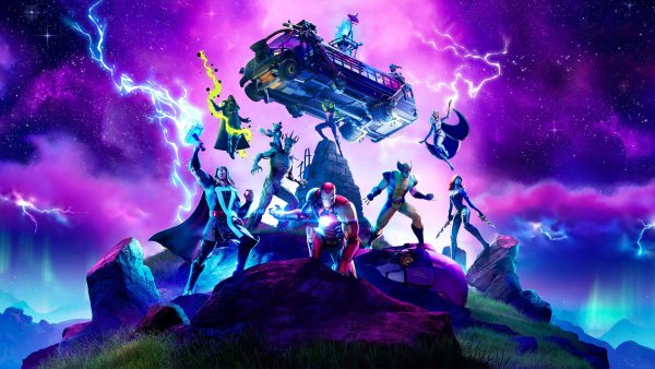 Fortnite плакат