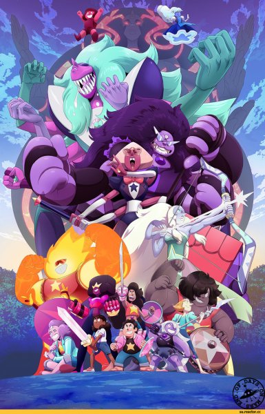 Вселенная Стивена мальчики Самоцветы