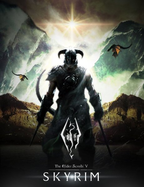 The Elder Scrolls 5 Skyrim Постер