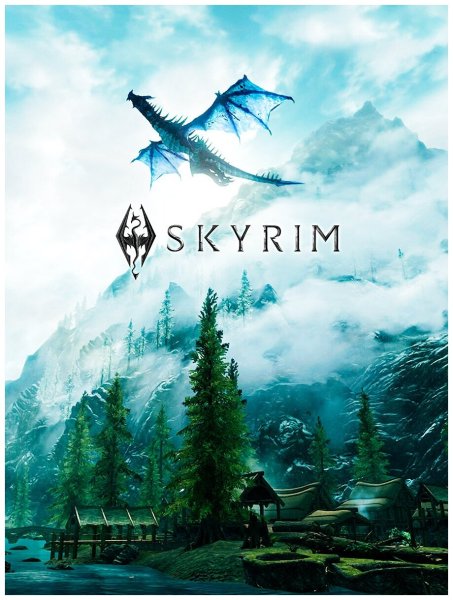 Скайрим плакат