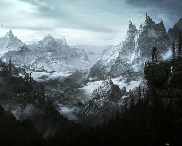 Горы Скайрима