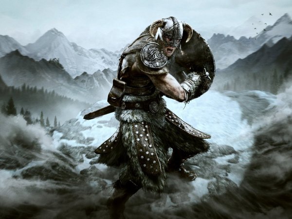 The Elder Scrolls 5 Skyrim обложка