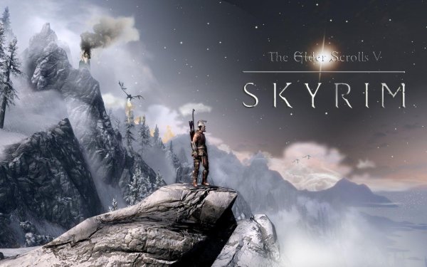 The Elder Scrolls v: Skyrim Постер
