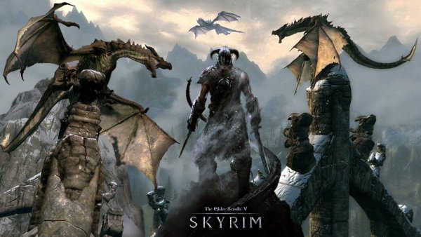 Skyrim плакат