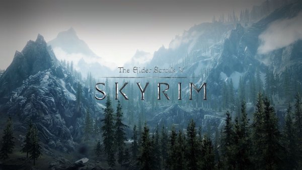 The Elder Scrolls v Skyrim обложка