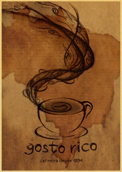 Постеры для кофейни