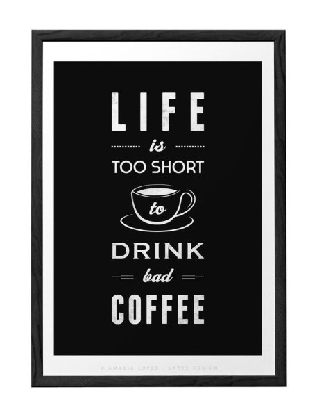 Постер кофе