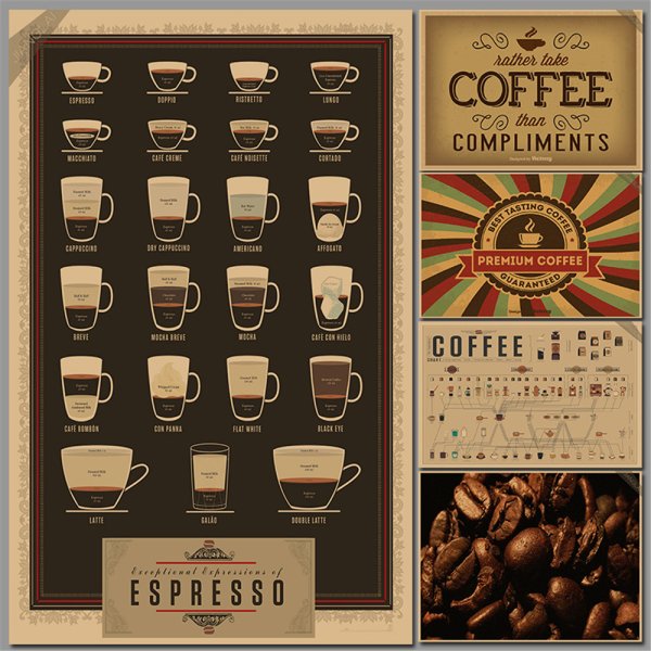 Кофейные плакаты