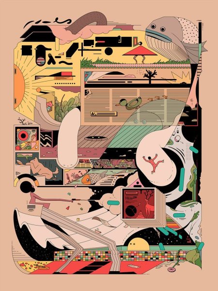 Графический дизайн иллюстрации