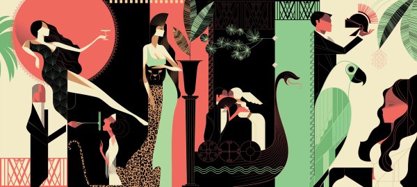 Мэдс Берг художественный декор плакатов