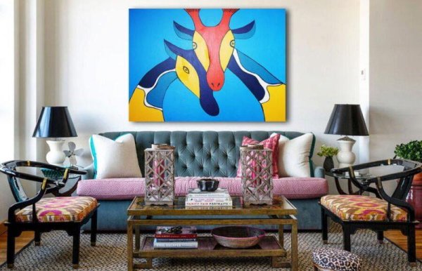 Яркие картины для интерьера