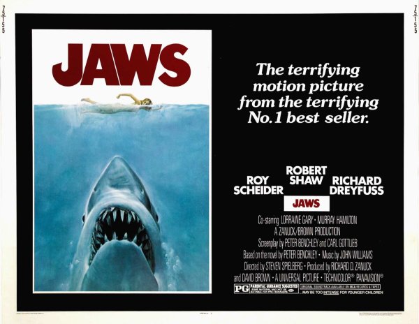 Челюсти Стивен Спилберг 1975