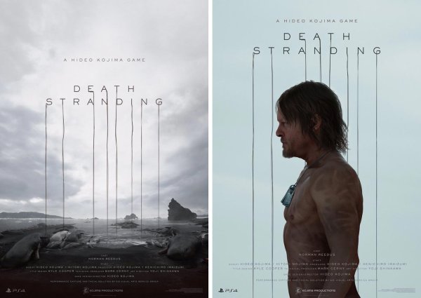 Death Stranding Постер вертикальный