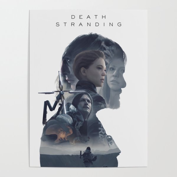 Death Stranding Постер Mask