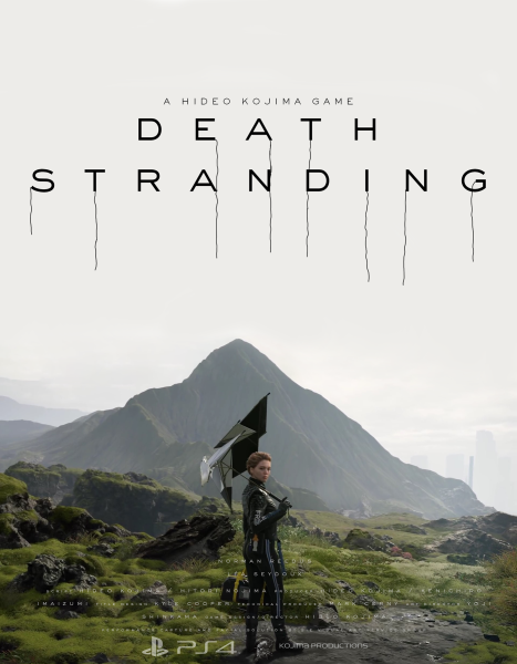 Кодзима Death Stranding Постер