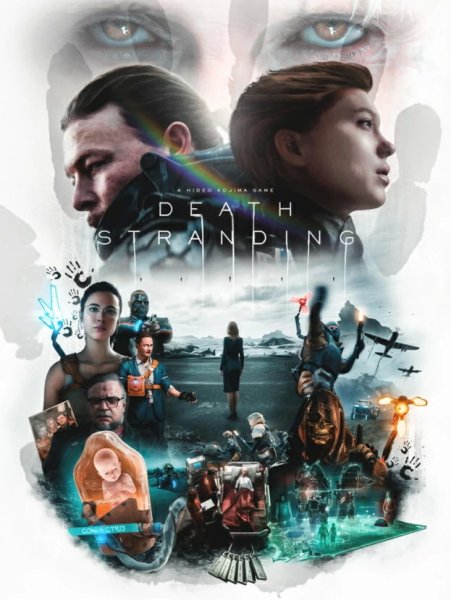 Death Stranding Постер арт