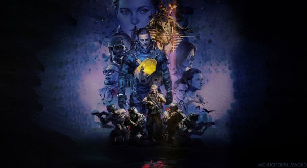 Death Stranding poster 4k