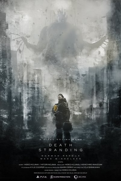 Кодзима Death Stranding Постер