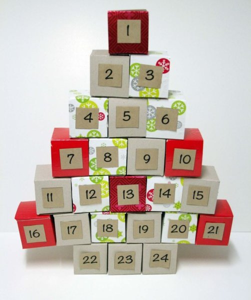 Коробки для адвент календаря