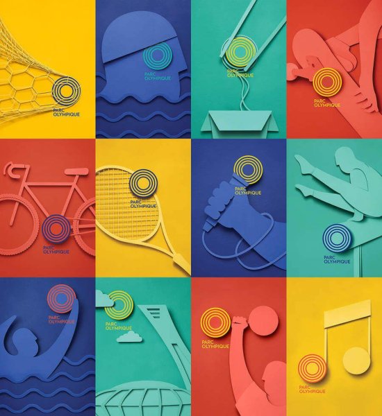 Современный шрифтовой плакат