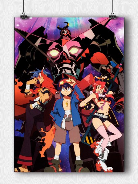 Постеры в стиле аниме